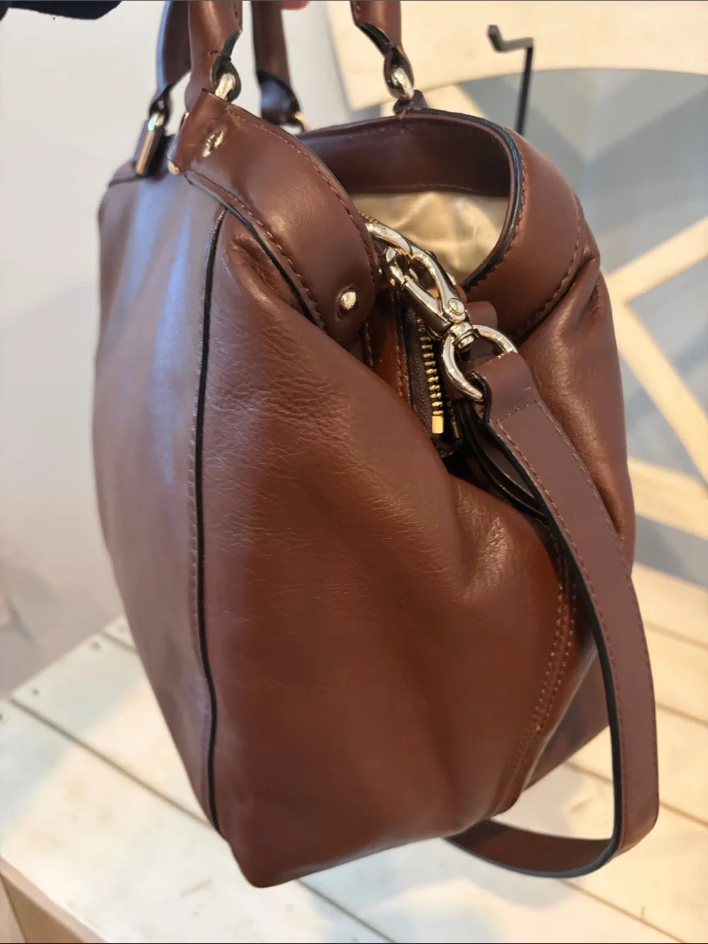 kate spade Hamilton Heights Sloan  Leather Satchel